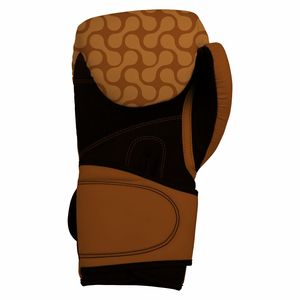 Gants en PVC de haute qualité de 12oz avec logo personnalisé Gants d'arts martiaux et de boxe professionnels en cuir PU durable 2025 - Product Image 2