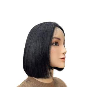 Perruque médicale sans colle fabriquée au Vietnam pour femmes HD Full Lace Custom Color Virgin Hair Grade Natural Hairline Realistic - Product Image 5