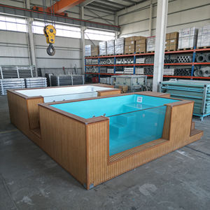 Piscina Elevada de FRP para Niños y Adultos, Resistente a los Rayos UV, Ecológica, Duradera, de Forma Rectangular, Fácil de Instalar, de 10 mm de Grosor - Product Image 6