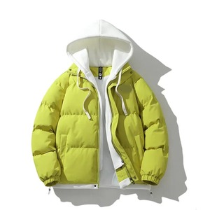 OEM Custom Warm <b>Street</b> Wear <b>Fashion</b> Hooded Quilted Padded Coat Winter Sports <b>Casual</b> <b>Style</b> <b>Men's</b> Puffer Jacket - Product Image 6