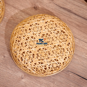 Cajas de cesta de almacenamiento de bambú Ramadan Eid 2025 de contenedor de fábrica de Vietnam para embalaje de galletas y pasteles - Product Image 1