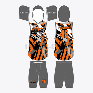 Nouveau design respirant, maillot et short de football américain 7v7 par sublimation pour jeunes, service OEM, uniformes 7 contre 7, maillot de football - Product Image 5