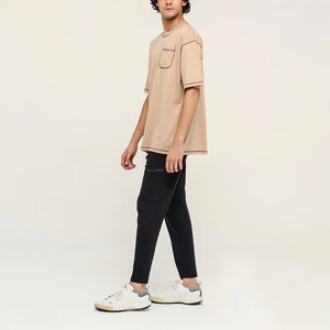 Best Selling Plain Dyed <b>Men's</b> Oversize <b>T</b>-<b>Shirts</b> Custom Pockets Design And Size <b>Men's</b> Oversize <b>T</b>-<b>Shirts</b> For Sale OEM Serviced - Product Image 6