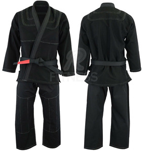 Kimono de Jiu-Jitsu de haute qualité, sur mesure, respirant, résistant au rétrécissement, durable, 240g, unisexe, 100% coton, uniforme MMA BJJ Rashguard - Product Image 4