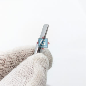 Removedor de Cutículas y Empujador de Uñas de Doble Cara, Reutilizable, de Acero Inoxidable Profesional, Color Gris Roca, para Manicura - Product Image 3