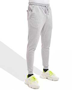 กางเกงวิ่งออกกำลังกายของผู้ชายดีไซน์ทรงสลิมฟิตสำหรับกีฬาและออกกำลังกายวิ่งผ้าแคนวาส - Product Image 3