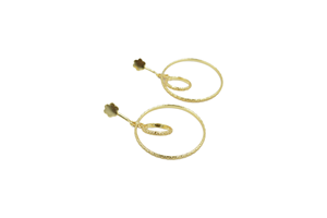 Brass Vintage Beautiful Drop <b>Earring</b> 18k Gold plated Handmade wedding Jewellery Suppliers and Wholesalers <b>Fine</b> fashion Jewelry - Product Image 3