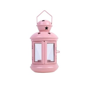 hot sale <b>Candle</b> Lantern <b>Square</b> Shaped Nickle Plated Finished Metal & Glass <b>Candle</b> Lantern with Handle Handmade - Product Image 3