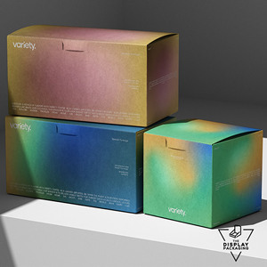 Carpeta de Diseño Personalizado Minimalista Moderna para el Cuidado de la Piel, Laminación Mate, Papel Recubierto Negro Ecológico de Alta Calidad, Desechable y de Lujo - Product Image 2