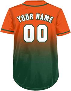 Maillot de baseball vintage personnalisé unisexe, vêtements de sport respirants à boutons élégants, haut de baseball tendance, vente en gros à la mode - Product Image 2