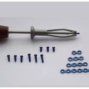 Juego de destornilladores de adaptación maxilofacial con implantes de titanio Mini tornillos y placas juego dental instrumentos quirúrgicos - Product Image 6