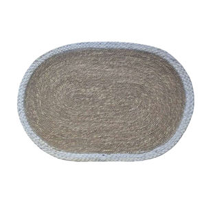 Napperons en coton tressé en jonc de mer naturel de qualité supérieure Vaisselle tissée Boho de luxe Tables à manger Cuisine écologique - Product Image 4