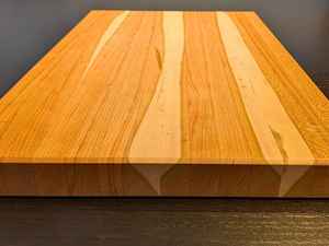 La mejor tabla de cortar rectangular de madera con mango 12mm de espesor Durable Apto para lavavajillas - Product Image 3