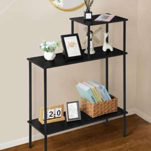 Impresionante mesa de consola de metal de hierro hecha a mano de inspiración antigua con elegantes detalles Premium para temas de decoración elegantes - Product Image 5