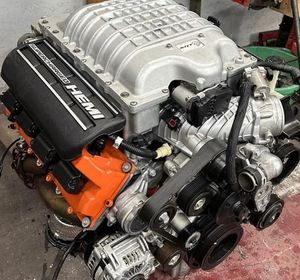 Compre con 2 años de garantía: Motor Hemi V8 de 6.0L sobrealimentado, refrigerado por agua, con arranque eléctrico, unidad de alta potencia para actualización de autos de carreras - Product Image 4