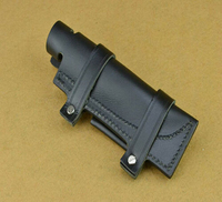 Sac à outils en cuir véritable fait main de haute qualité, étanche, avec sangle réglable, clip ceinture, pliable, finition cousue main