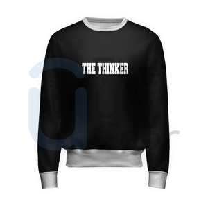 Venta al por mayor diseño trasero 2025 camiseta más vendida para hombres sudadera personalizada hombres mujeres Streetwear moda camisetas de cuello redondo de gran tamaño - Product Image 3