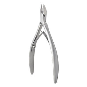 Cortacutículas Profesional de Acero Inoxidable con Punta Extra Afilada de 7mm y Hojas Curvas, Mango Liso y Duradero para el Cuidado de las Uñas - Product Image 1