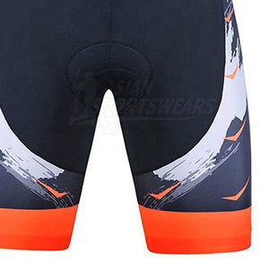 Premium Active Apparel Smooth Stitch <b>Cycling</b> <b>Shorts</b> With Flexible <b>Padding</b> For Bike Exercise Distance Ride Comfort - Product Image 5