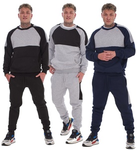 Ensemble de survêtement unisexe 2 pièces, dernier design OEM, personnalisable avec votre propre logo, sweat-shirt à capuche pour homme. - Product Image 1