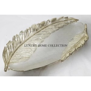 Intricate Antique-style Metal <b>Serving</b> <b>Bowls</b> with Bold Textures and One-of-a-kind Shapes for Elegant Gifting - Product Image 4