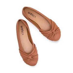 Zapatos de tacón alto para mujer WN1003 Zapatos de punta cuadrada marrón con cierre deslizante de tacón fino de 3cm de alta calidad - Product Image 1
