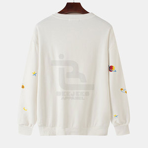 Sudadera Casual para Hombre con Cuello Redondo, Ligera, Manga Larga, Diseño Sólido, Temporada de Invierno, 100% Algodón, Transpirable, Secado Rápido, Alta Calidad - Product Image 2