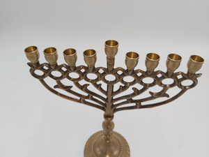 Pomegranate design menorah <b>candle</b> <b>holder</b> for Christmas decoration wedding centerpiece candlestick <b>holder</b> home tabletop decor - Product Image 2