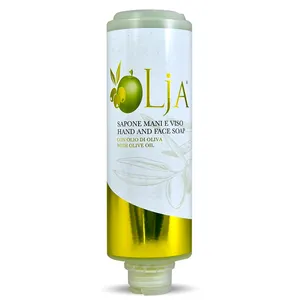 High quality Premium Olive Extra virgin Oil Made in Italy Luxury Hotel Amenities Hand & Face Liquid Soap Refill Lja 300ml