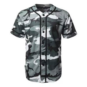 Camiseta de Béisbol Estilo Urbano, Transpirable, 100% Poliéster, Colores Personalizados, MOQ Bajo, Servicio OEM, Venta Caliente, Diseño Único - Product Image 1