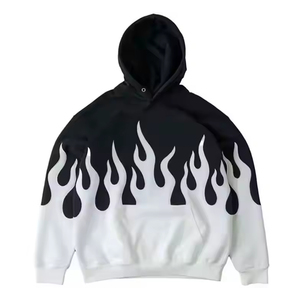 PRO ENTERPRISES Sweat à capuche décontracté pour homme, imprimé 3D personnalisé, en molleton respirant polyester/coton, coupe régulière, collection automne - Product Image 6