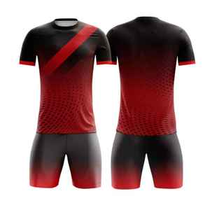 เสื้อฟุตบอลแบบ OEM รุ่นใหม่ล่าสุด คุณภาพพรีเมียม สีพื้น ทนทาน - Product Image 5