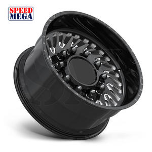 Rines Forjados Multirradio de Alta Gama de 22-28 Pulgadas, Pulidos, 0mm, Compatibles con Camionetas Chevrolet Silverado 2500HD 3500HD - Product Image 2