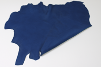 Cuir de chèvre humide bleu en croûte de chèvre durable-Cuir humide bleu en cuir doux et durable-