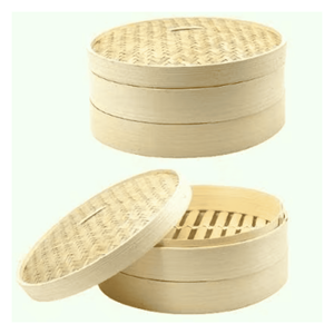Panier vapeur en bambou naturel pour dim sum, raviolis, pains et ustensiles de cuisine, origine Vietnam - Product Image 2