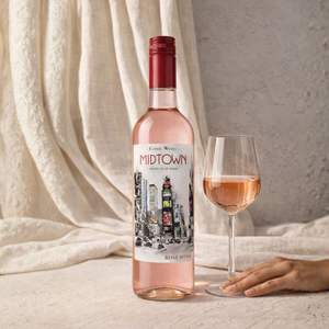 Midtown - Vino Rosado Seco Garnacha Tempranillo 11% ABV Vino Rosado Español 750ml - Product Image 3