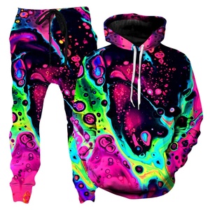 Chándal de sublimación antiarrugas de alta calidad para hombre, ropa deportiva hecha a medida, tendencia superior, cuello con capucha, estampado, tarifa barata - Product Image 1