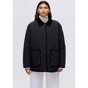 Sweat à capuche matelassé pour femme, veste chaude matelassée, haut, vêtements d'extérieur d'hiver, streetwear, confortable, épaissi, chaud, décontracté, col montant - Product Image 6