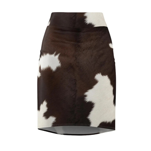 Jupe en cuir véritable élégante, confortable, imperméable, de couleur unie, au meilleur design, dernière mode, haute qualité, sur mesure en cuir de vache - Product Image 4