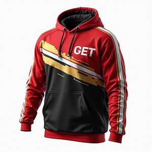 Sudaderas con Capucha de Forro Polar Extra Grandes para Hombre, Ropa de Calle Duradera para Invierno, Diseño Casual de Algodón Mezclado Personalizado para Comodidad Diaria - Product Image 5