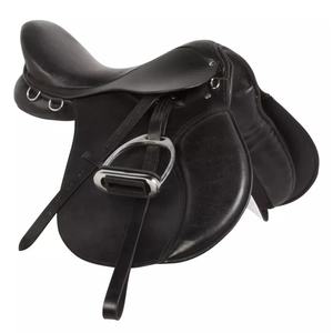 Silla de montar inglesa de alto rendimiento para equitación, diseño de asiento profundo, material de cuero premium, ideal para doma clásica. - Product Image 4