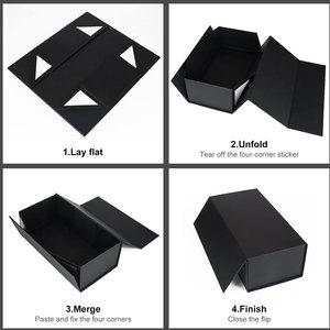 Luxury <b>Box</b> for Gift Packaging Magnetic Gift <b>Box</b> for Wrapping Gifts High Quality Recyclable Cardboard Material Glossy Surface - Product Image 3