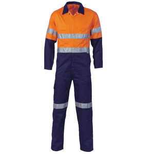 Combinaison de travail de chantier, combinaison de sécurité, design personnalisé, respirante, confortable, combinaison de sécurité - Product Image 6