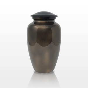 Urna de cremación de Metal azul plateado de calidad creativa urna de cremación funeraria de estilo americano para mujeres y hombres urna de entierro decorativa - Product Image 5