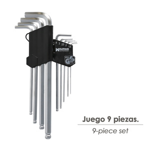 Jeu de clés Allen longues à 9 pièces avec embout sphérique - Product Image 3