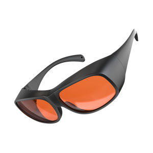 Lunettes de sécurité laser Falcon 180-534nm, verres protecteurs en polycarbonate anti-rayures, certifiées ANSI Z87.1, protection laser - Product Image 1