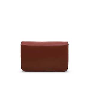 P54553 Bolso bandolera marrón Forro de cuero genuino Cierre de cremallera Cadenas Carta Moda única para primavera Verano Invierno Portátil - Product Image 1