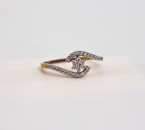 แหวนทองคำแท้ 14K สีเหลือง ประดับเพชรทรงกลม 1 กะรัต เพาะเลี้ยงในห้องปฏิบัติการ ขัดเงาอย่างดี แหวนแต่งงานสำหรับผู้หญิง สี D ถึง G ระดับความสะอาด IF SI2 - Product Image 5