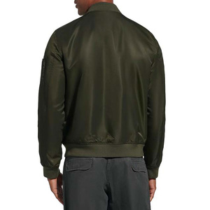 แจ็กเก็ตบอมเบอร์สำหรับผู้ชายเสื้อแจ็กเก็ตกันลมโพลีเอสเตอร์ออกแบบโลโก้ได้ตามต้องการ - Product Image 3