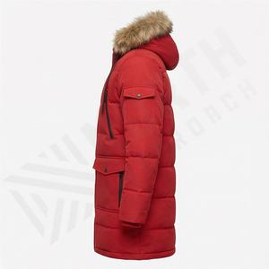 Nouvelle veste parka classique à capuche pour homme confortable 2025, parka personnalisable de qualité supérieure - Product Image 3